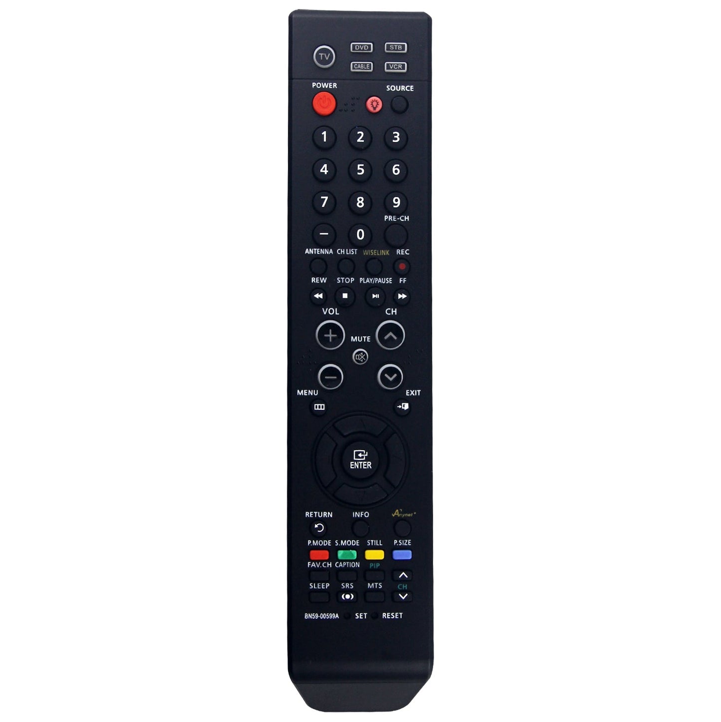 BN59-00599A Remote Control Replacement for Samsung TV LN-T4081F LN-T466F