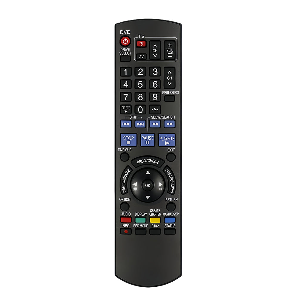 N2QAYB000133 Remote Control Replacement for Dvd Recorder EH5 OU