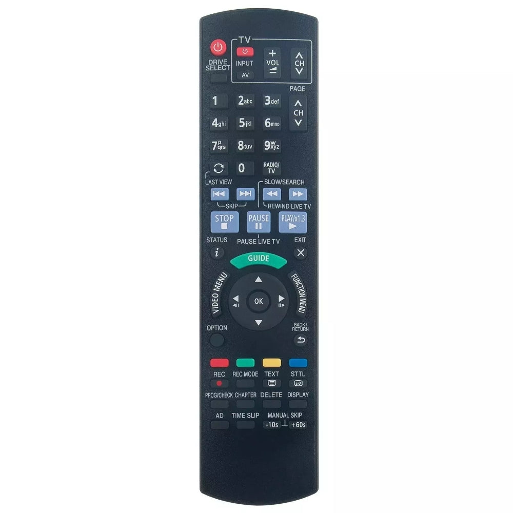 N2QAYB001059 Remote Control Replacement for Panasonic DVD Recorder DMR-EX97