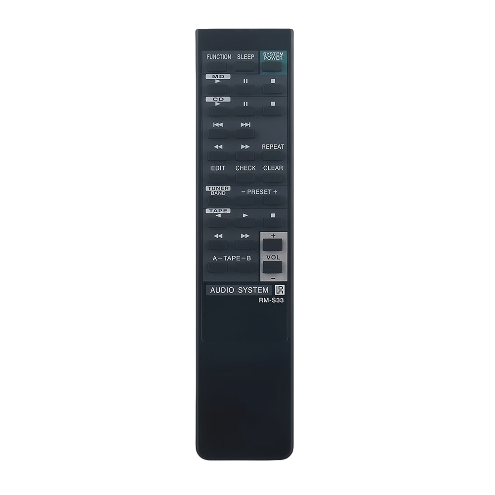 RM-S33 Remote Control Replacement for Audio System HCDH801 MHC701 MHC-701