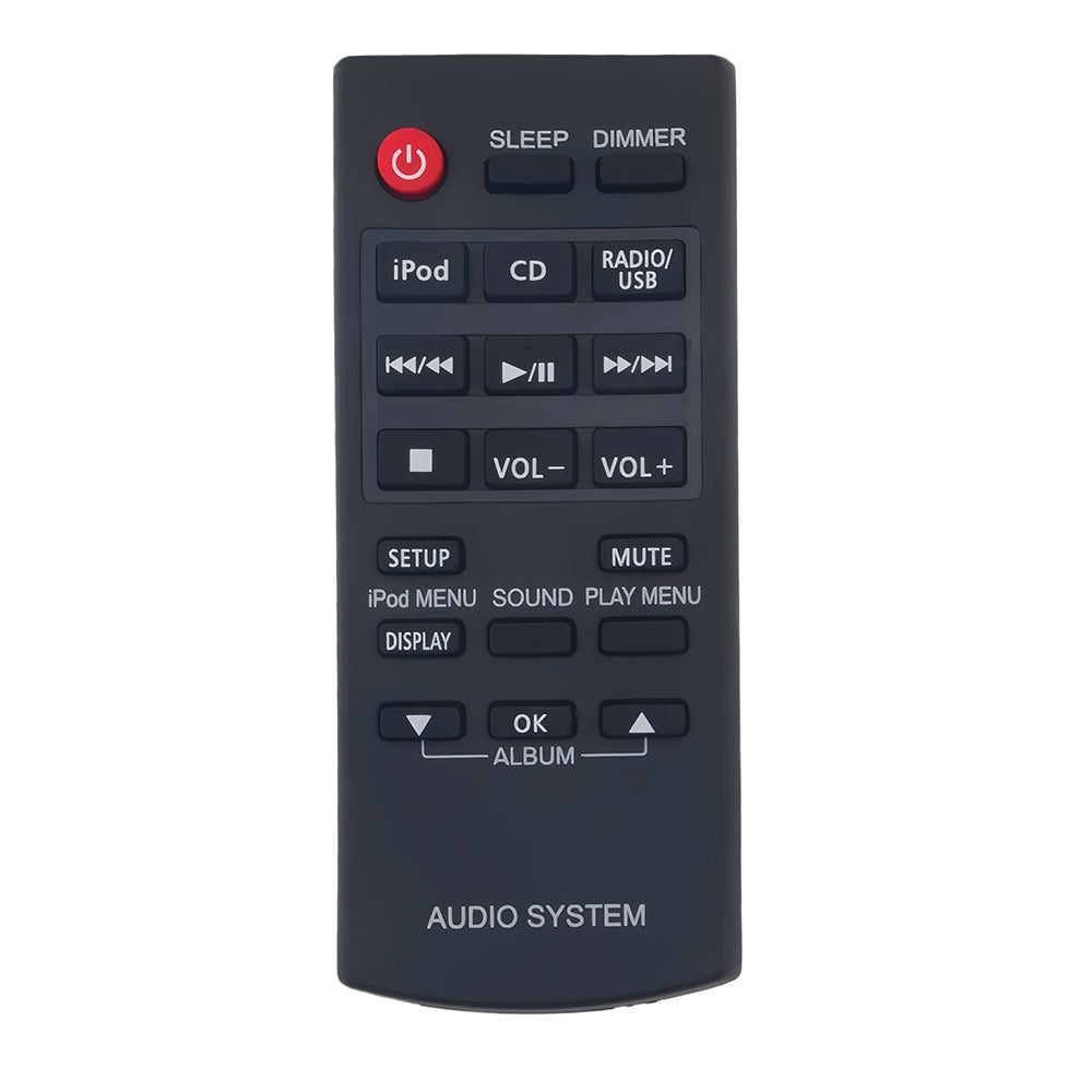 N2QAYC000059 Remote Control Replacement for Panasonic Audio System SC-HC27DBEBK