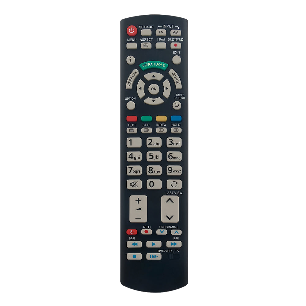 N2QAYB000672 Remote Control For Panasonic TV – Fits TX-P42S30E, TX-P42G30J, TX-P46GW30J & More