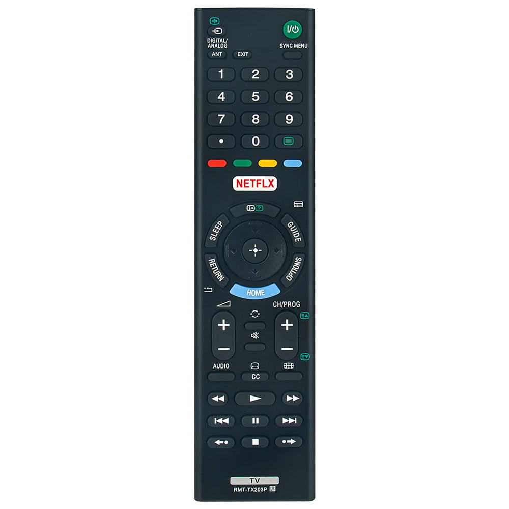 RMT-TX203P Remote Control Replacement for Sony Smart LCD TV KDL-49W757D