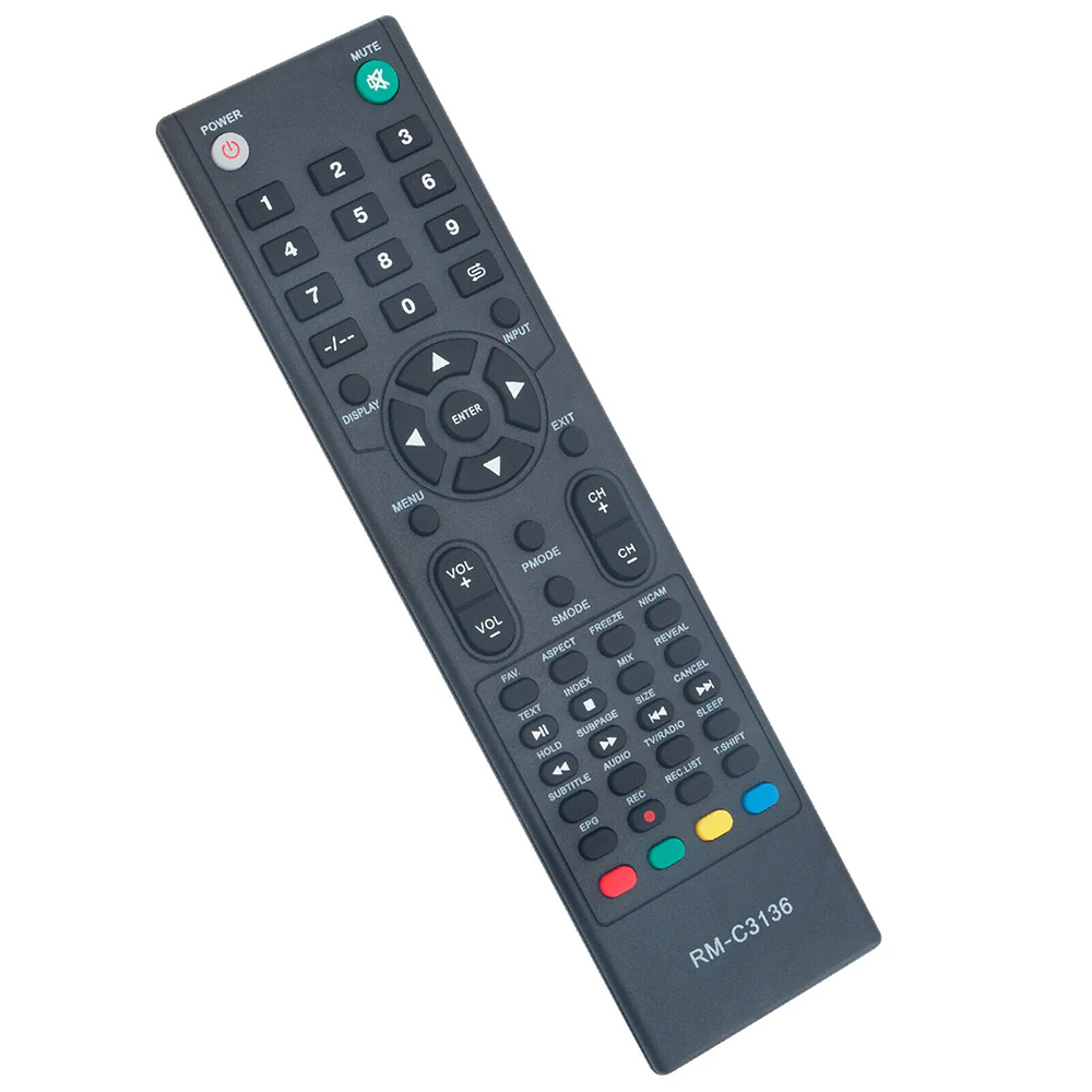 RM-C3136 Remote Control Replacement for JVC RM-C3155 LT-40ND55A LCD LED HDTV TV