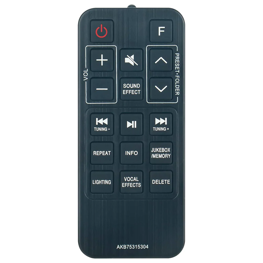 AKB75315304 Remote Control Replacement for LG SoundBar Home Audio