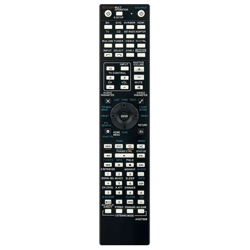 AXD7596 Remote Control Replacement for Pioneer AV Receiver SCLX75 VSX918V