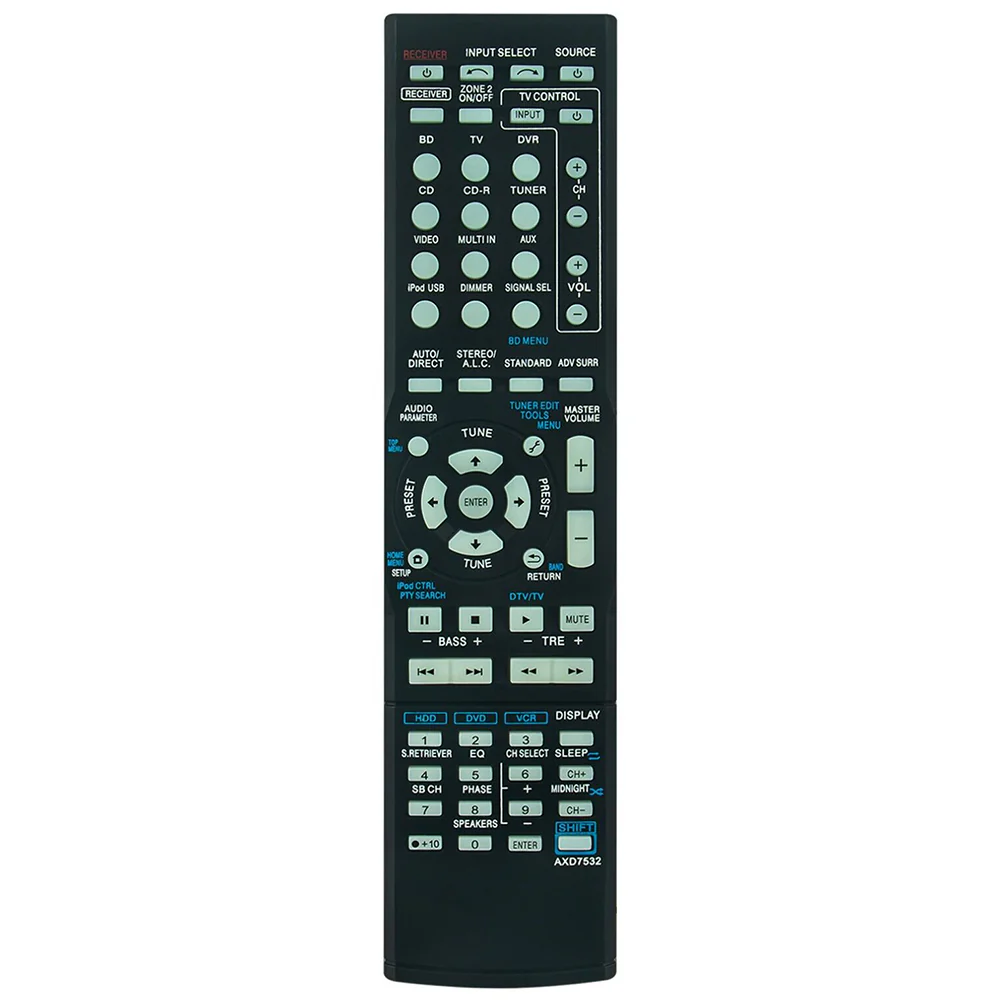 AXD7532 Remote Control Replacement for Pioneer AV Receiver AXD7532 VSX-60