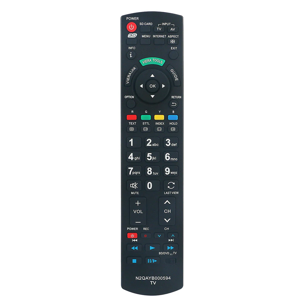 N2QAYB000594 Remote Control Replacement for Panasonic TV