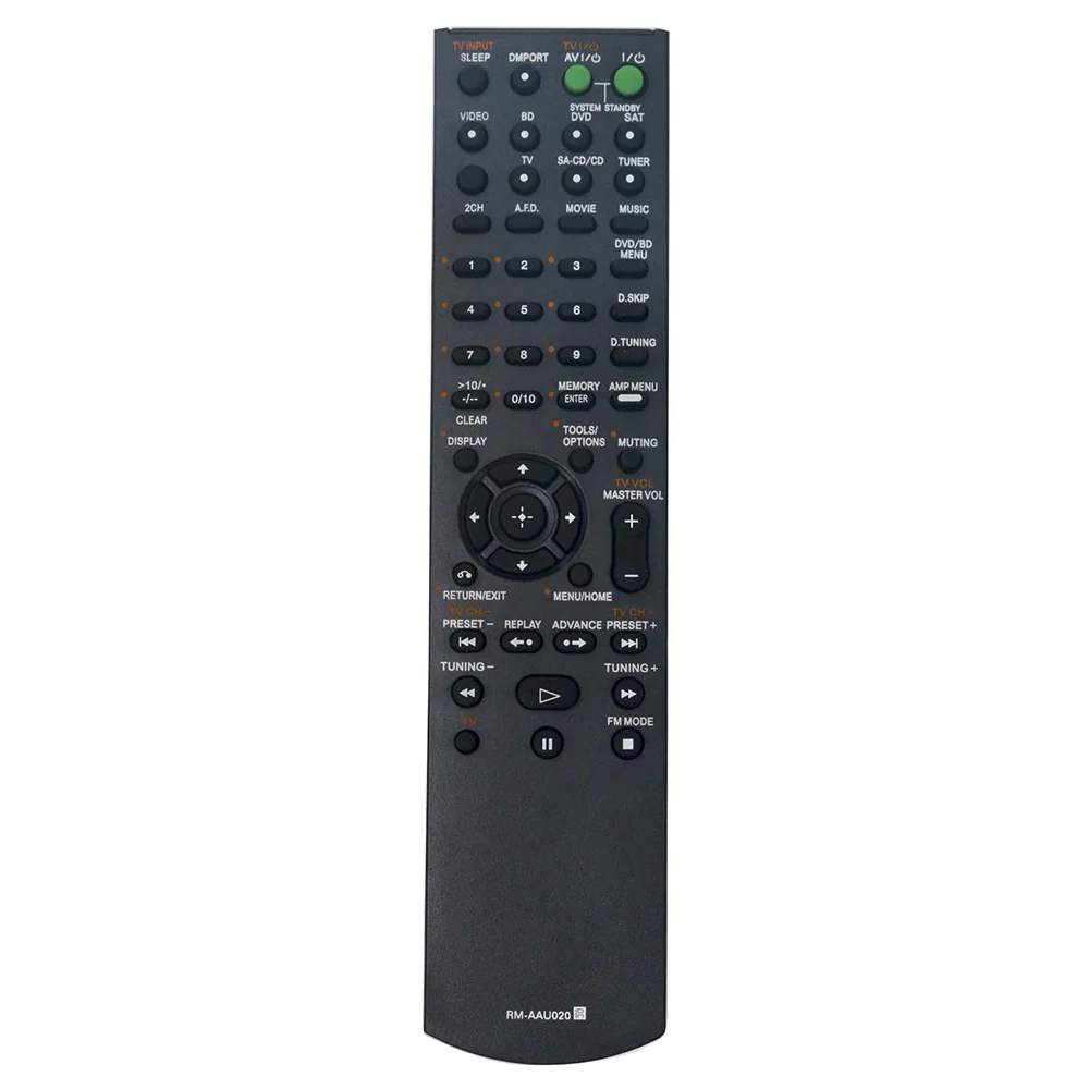 RM-AAU020 Remote Control Replacement for Sony Audio Video Stereo Receiver