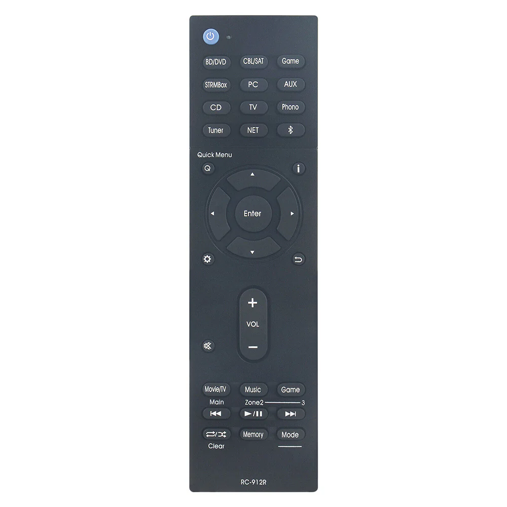 RC-912R Remote Control Replacement for Integra AV Receiver DRX-3.1 DRX-2.1