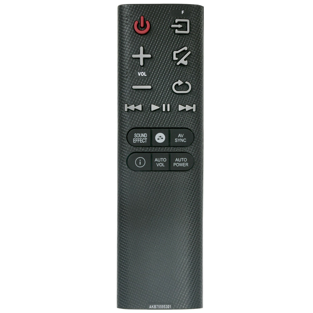 AKB75595301 Remote Replacement for LG Dolby Atmos Sound Bar SK6Y SK8Y SK9Y SK10Y