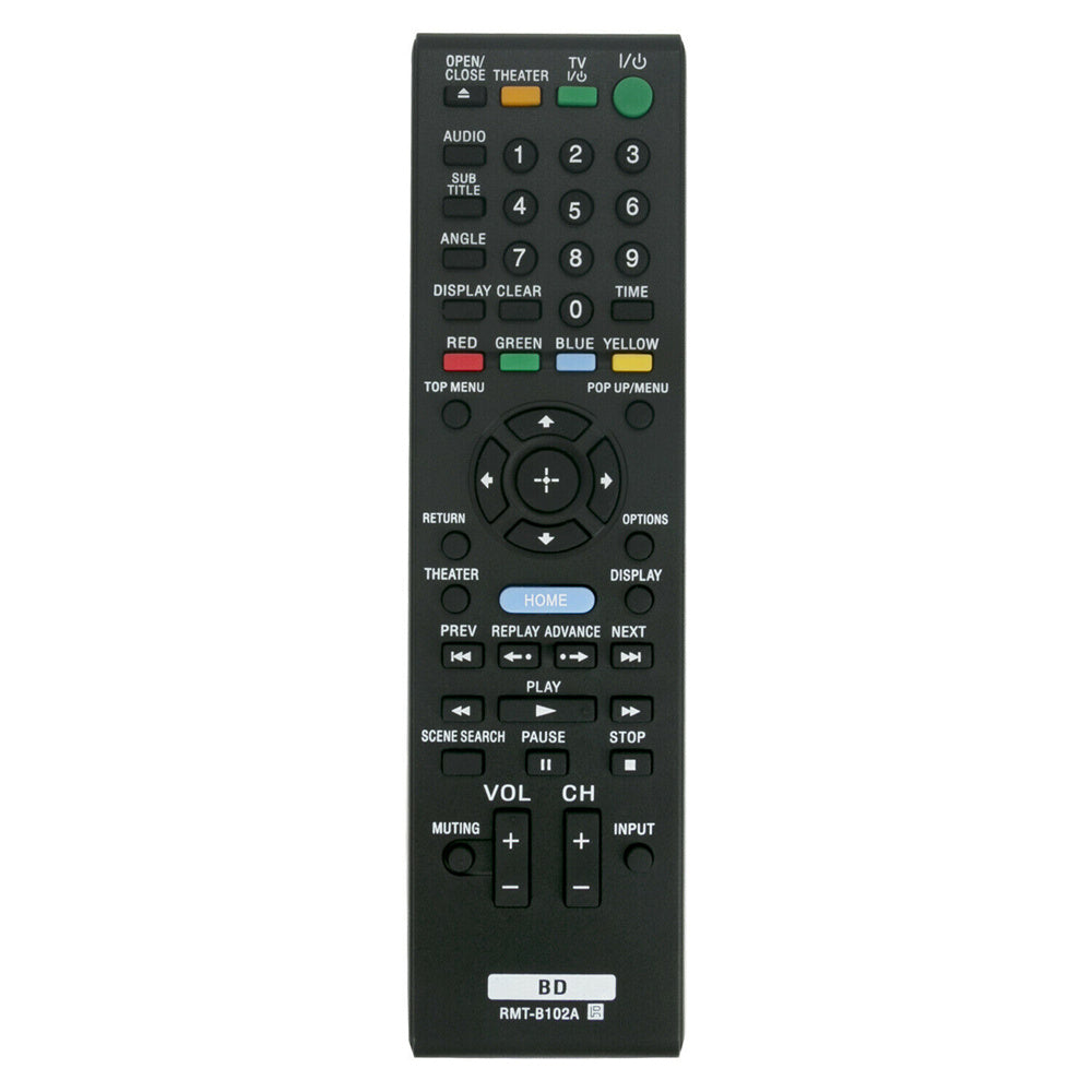 RMT-B102A Remote Replacement for Sony Blu-Ray DVD BDP-S350 BDPBX1
