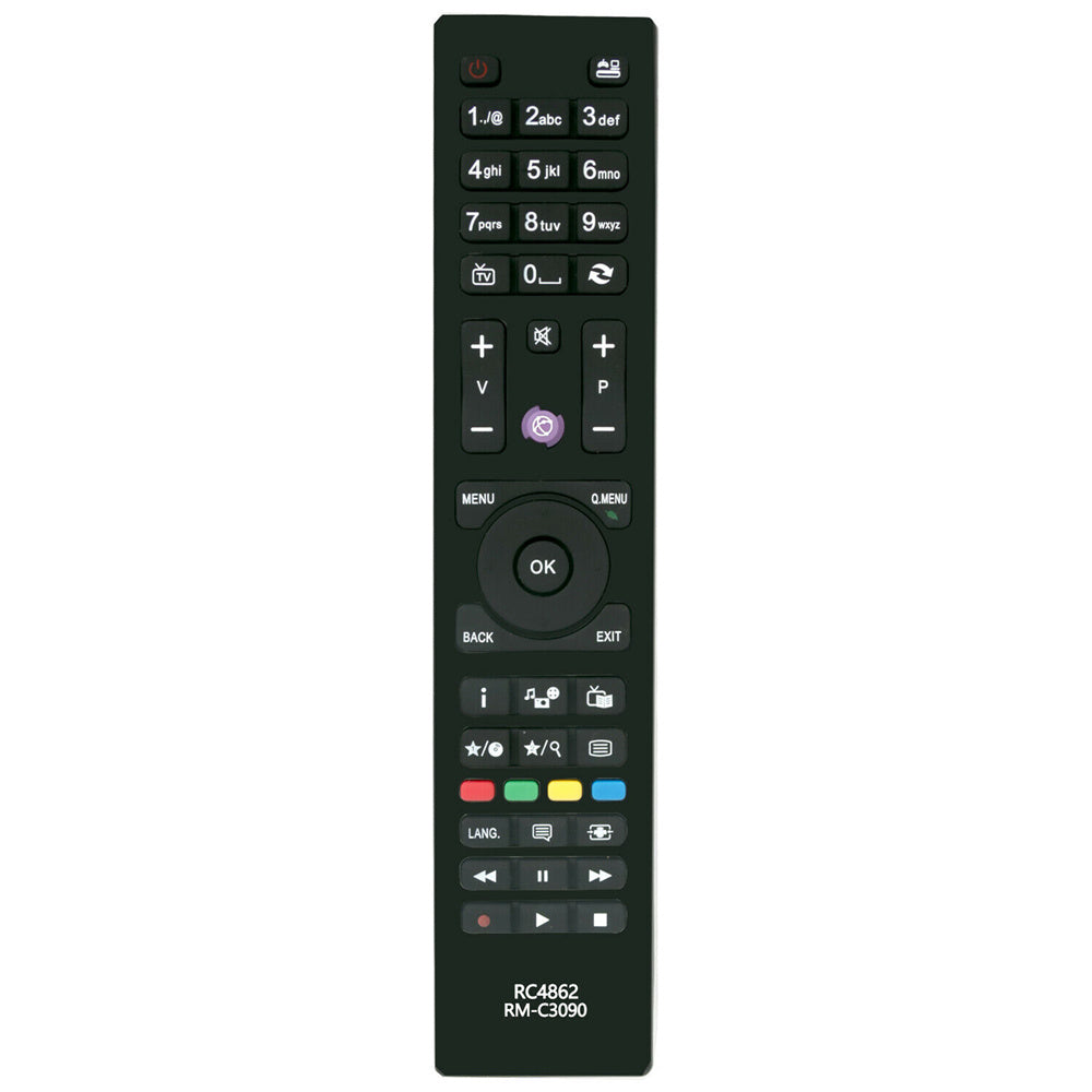 RC4862 RM-C3090 Remote Replacement for Hitachi 32HYC01U 24HYC05