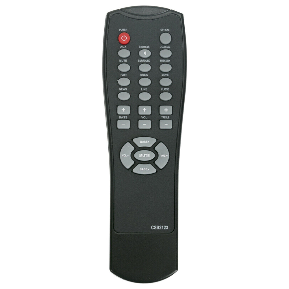 CSS2123 Replacement Remote for Philips CSS2123 CSS2123/F7 CSS2123B Sounbar