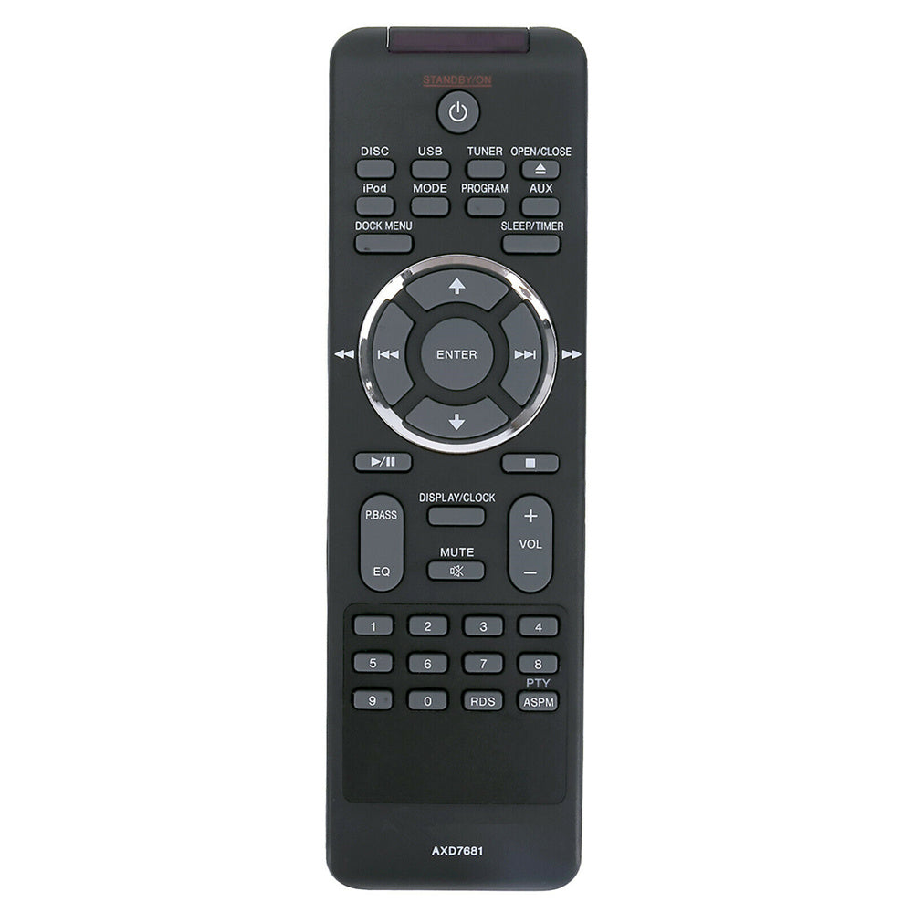 AXD7681 Remote Replacement for Pioneer DVD CD Radio Player X-EM11 X-EM21 AXD7682