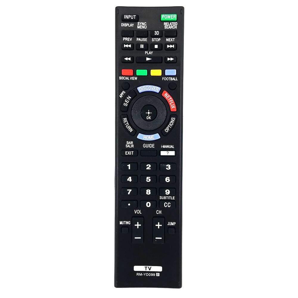RM-YD099 Remote Control Replacement for Sony TV 14927144 LED HDTV