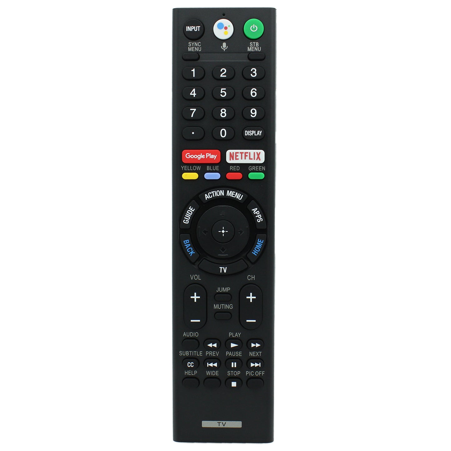 RMF-TX310P Voice Remote Replacement for Sony TV KD-55A8G KD-65A8G KD-75X8000G KD-65X8000G
