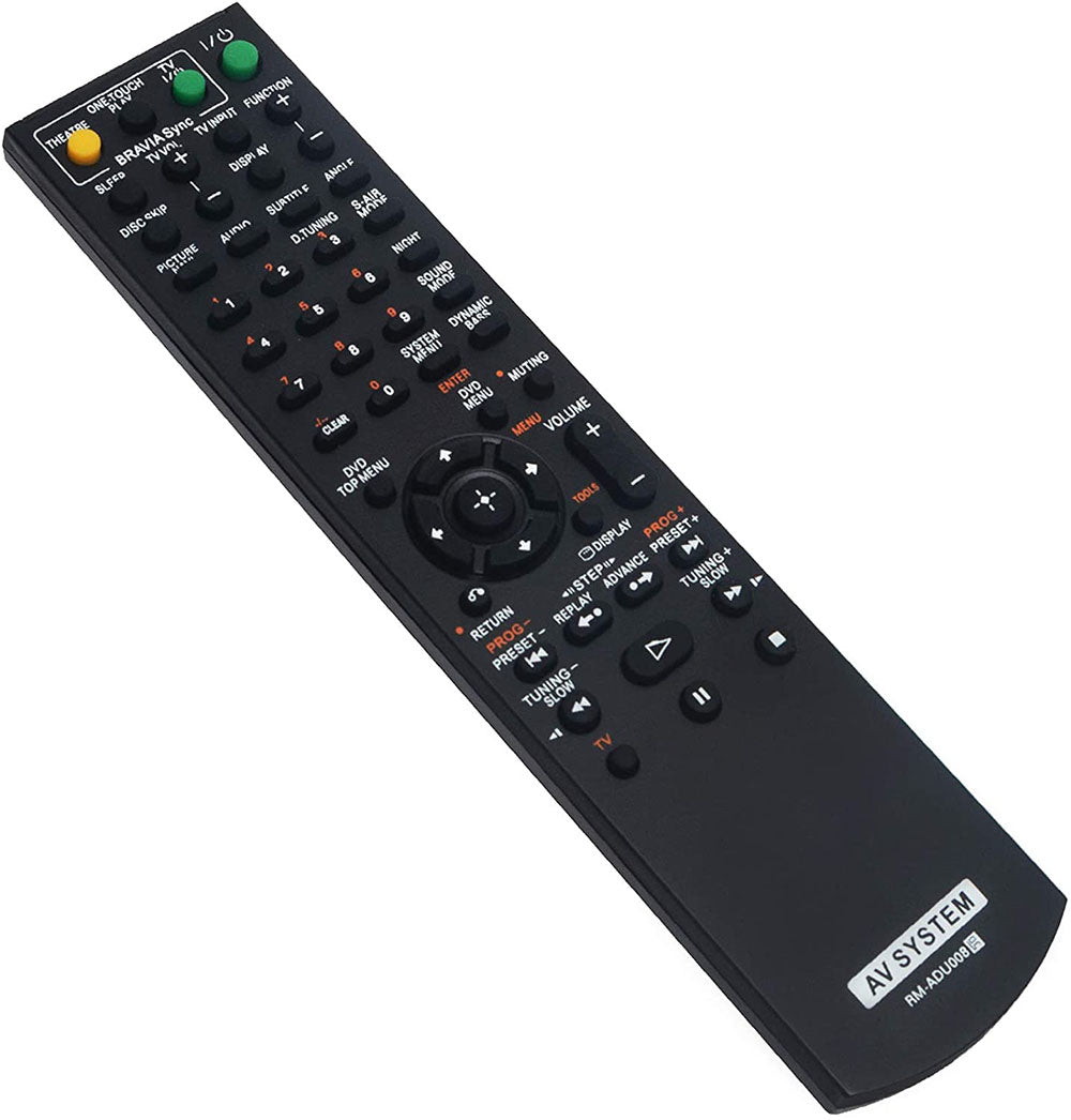 RM-ADU008 Replacement Remote Control Replace for Sony AV System DAV-DZ361W
