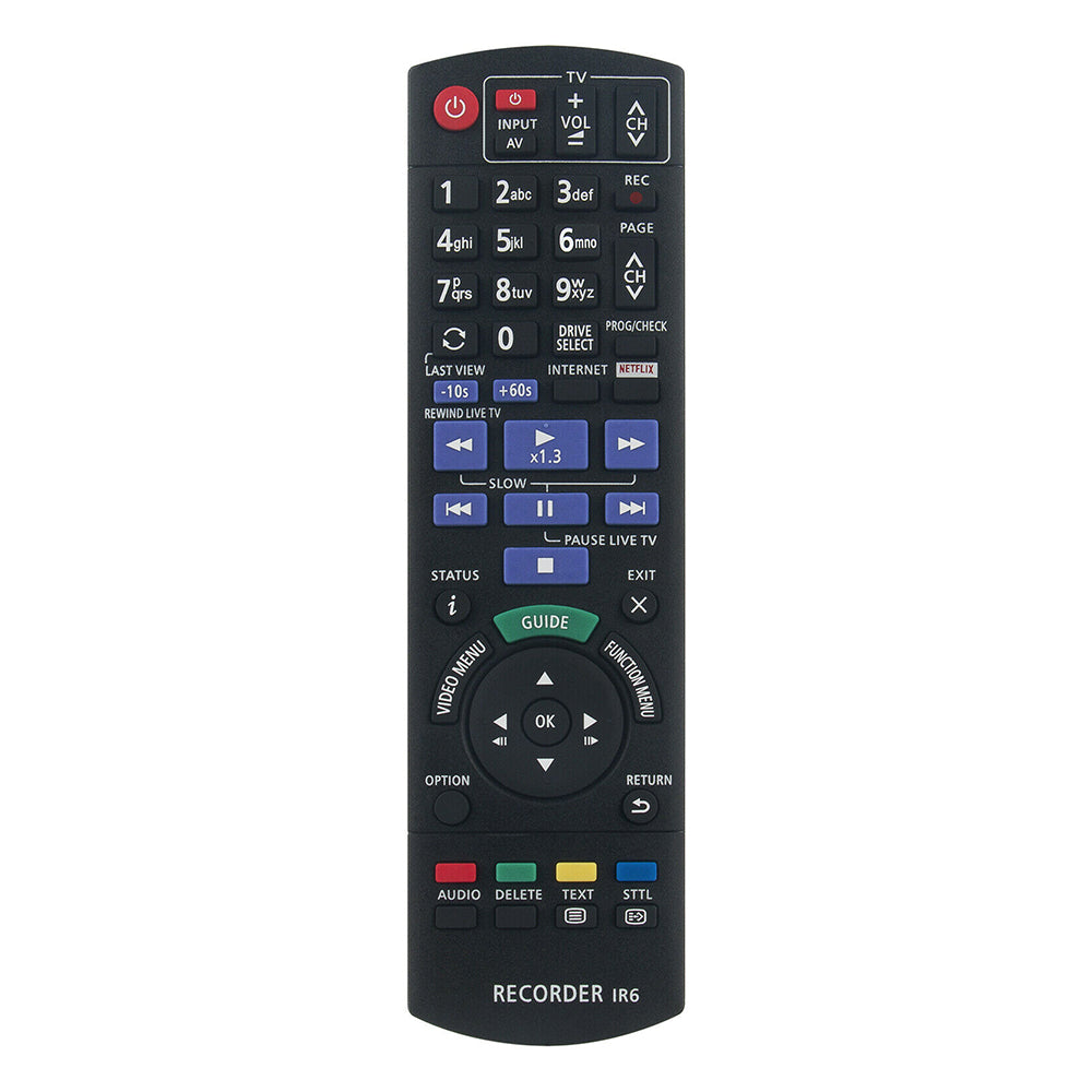 N2QAYB001077 Remote Replacement for Panasonic Blu-ray Player