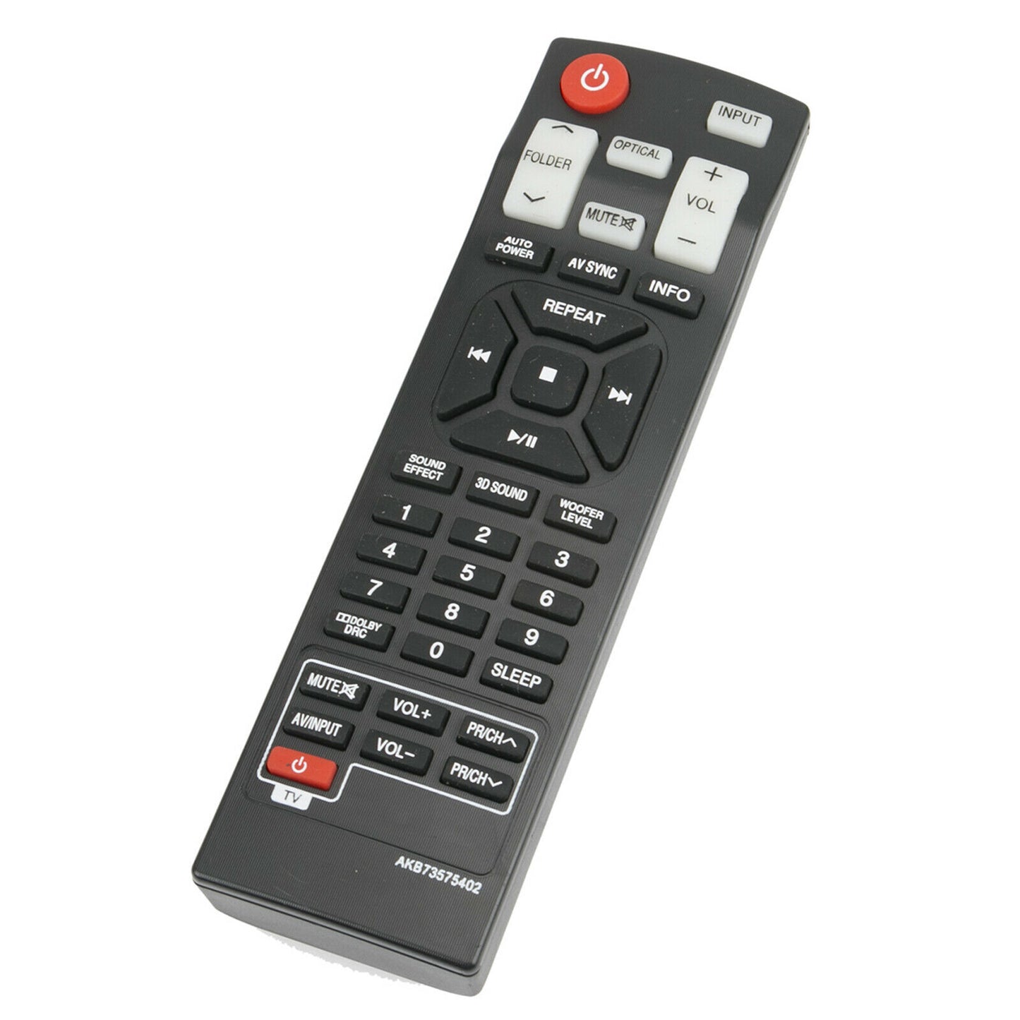 AKB73575402 Remote Replacement for LG Sound bar system NB3520A