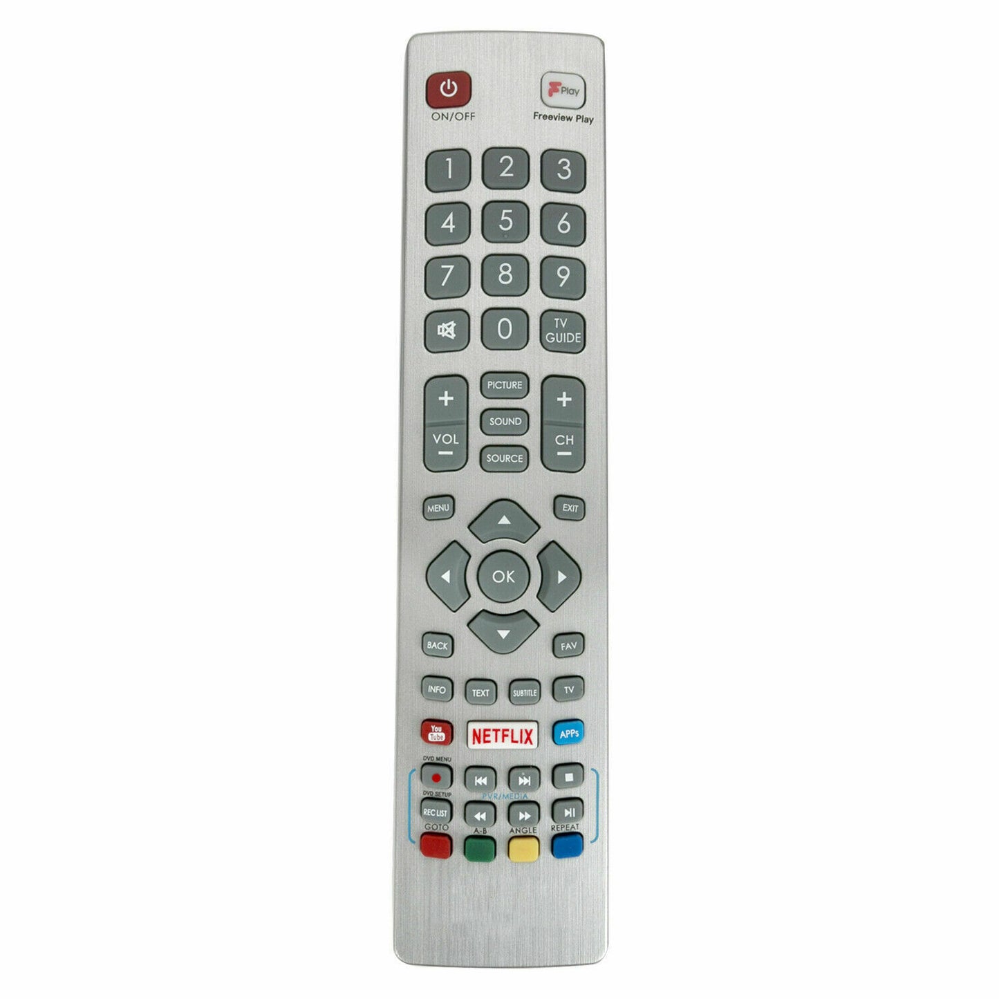 SHWRMC0121 SHW/RMC/0121 Remote Replacement for Sharp Aquos TV LC32HG5342KF LC-32HG5342KF