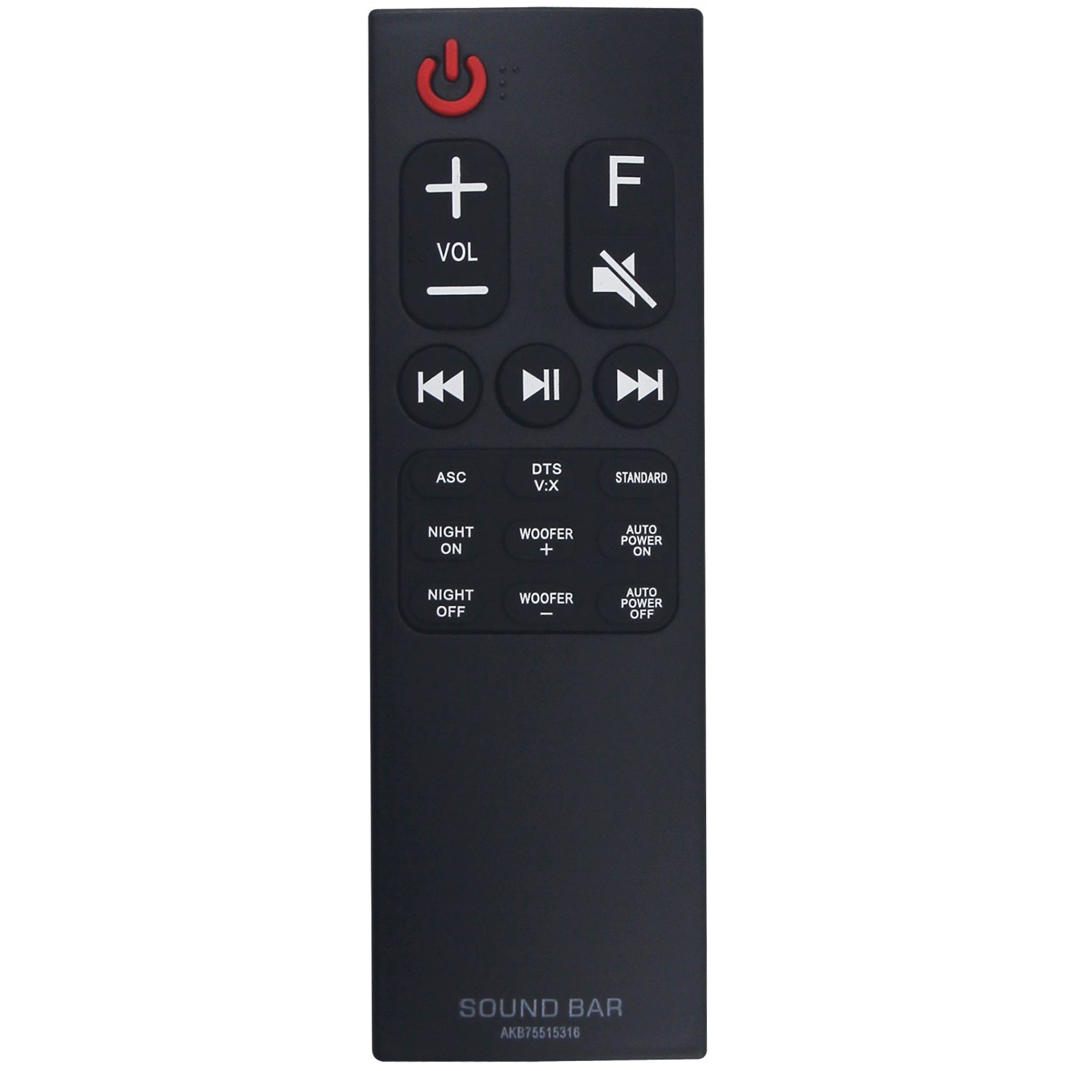 AKB75515316 Remote Control Replacement for LG Soundbar SK5 SK5Y