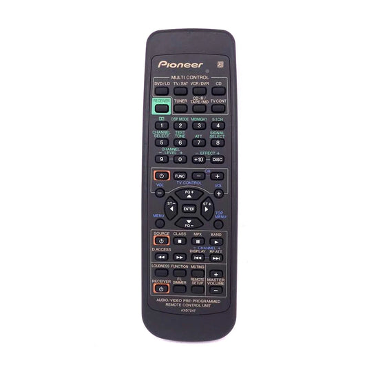 AXD7247 Remote Control Replacement for Pioneer AV Receiver VSX609RDS/MVXJI