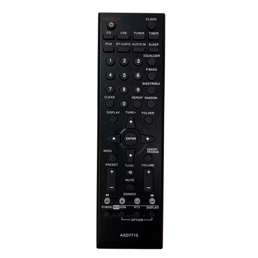 AXD7715 Remote Control Replacement for Pioneer AV CD Receiver System