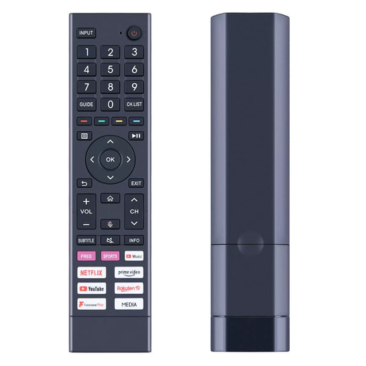 ERF3A80 Remote Control Replacement for Hisense 43A6GTUK 50A6GTUK