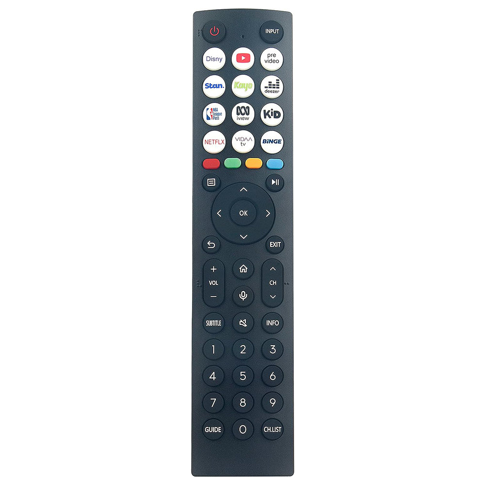 ERF2R36H Remote Control Replacement for Hisense 4K UHD LED LCD Smart TV
