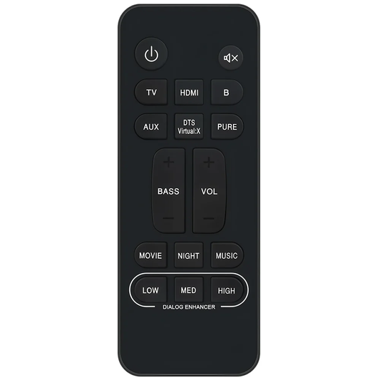 RC-1251 Remote Control Replacement for Denon Soundbar DHT-S217 RC-1236 RC-1245
