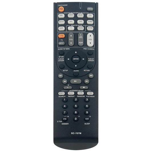 RC-707M Remote Control Replacement for Onkyo AV Receiver HT-S6100 HT-R667