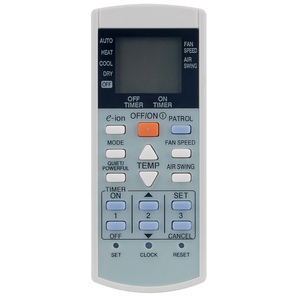 A75C2913 Remote Control Replacement for Panasonic Air Conditioner CU-E12E
