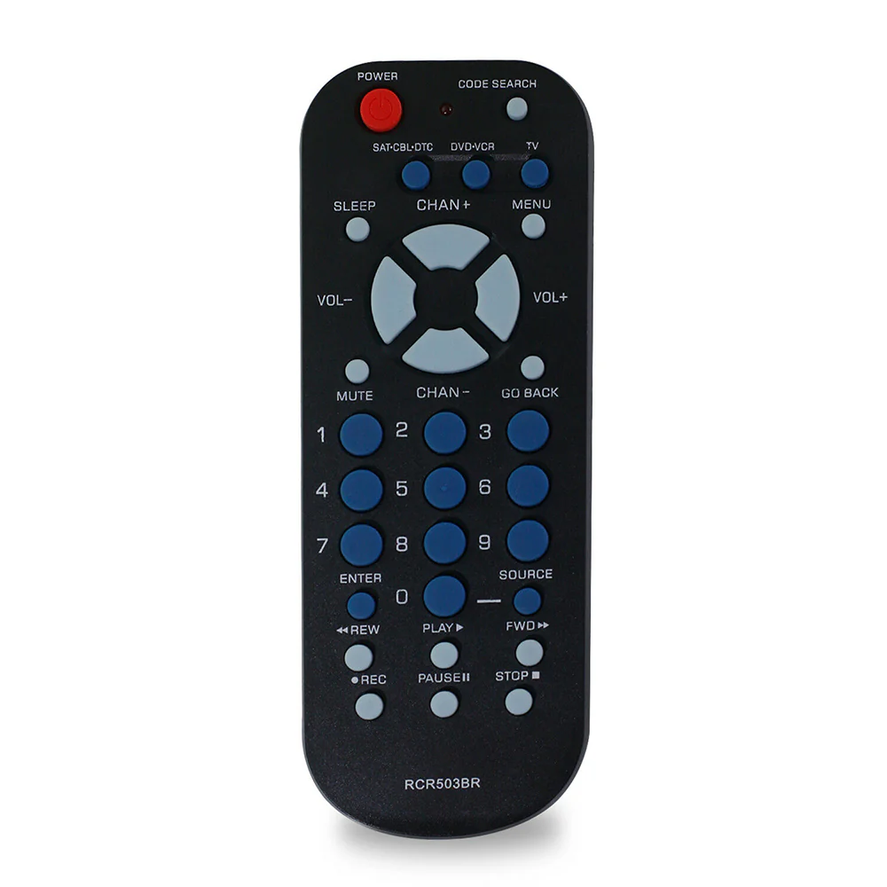 RCR503BR Remote Control Replacement for RCA TV VCR DVD AUX RCR503BR RCR503BE