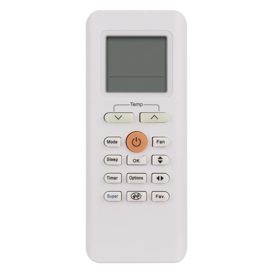 RG70A/BGEF Remote Control Replacement for Midea AC RG70C/BGEF RG70E/BGEF
