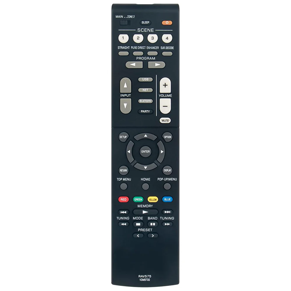 RAV575 Remote Control Replacement for RXV6A TSR700 -700 7004887