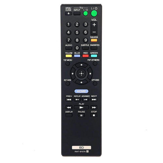 RMT-B107A Remote Control Replacement For SONY Blu-Ray DVD BD BDPBX37 BDP-S270