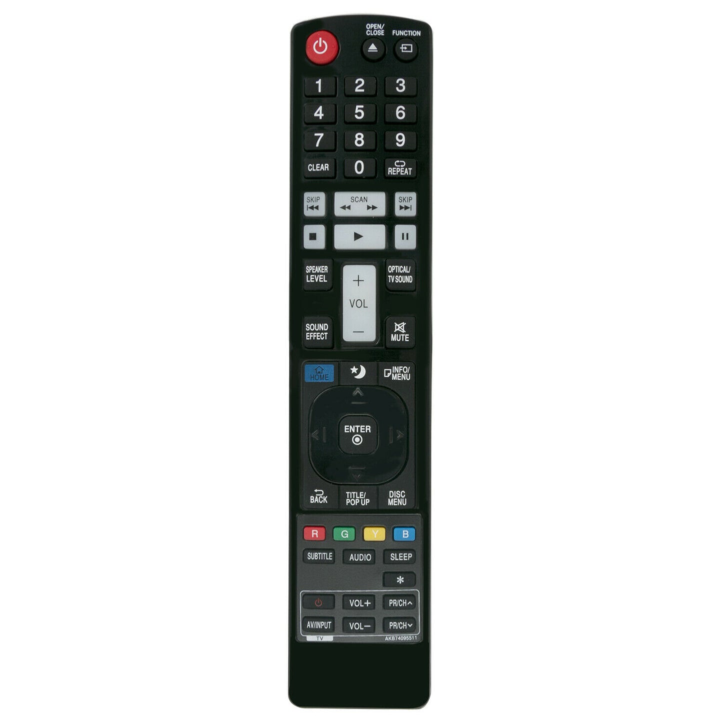 AKB74095511 Remote Replacement Control for LG SoundPlate Bar LAB550H