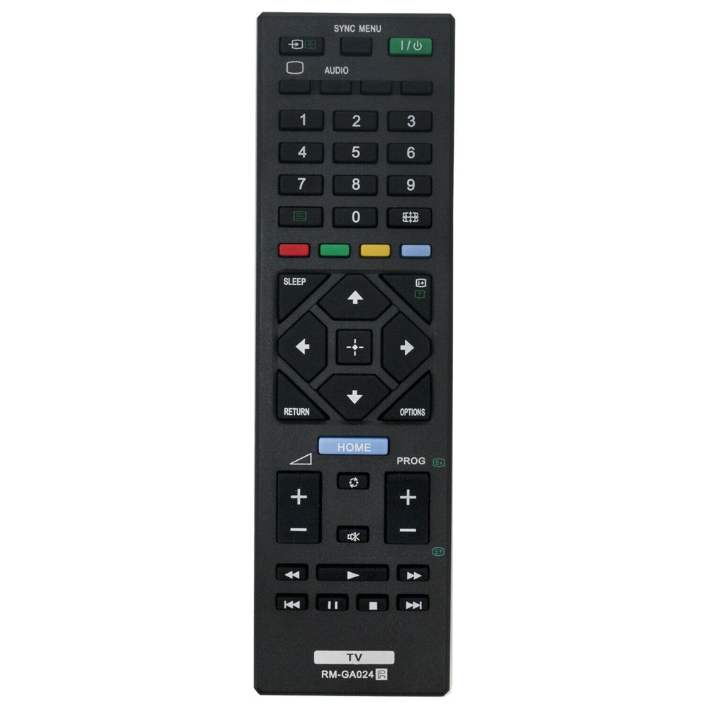 RM-GA024 Remote Replacement  for Sony Bravia TV KLV-32R306B KDL-40R350B KLV-24R402A