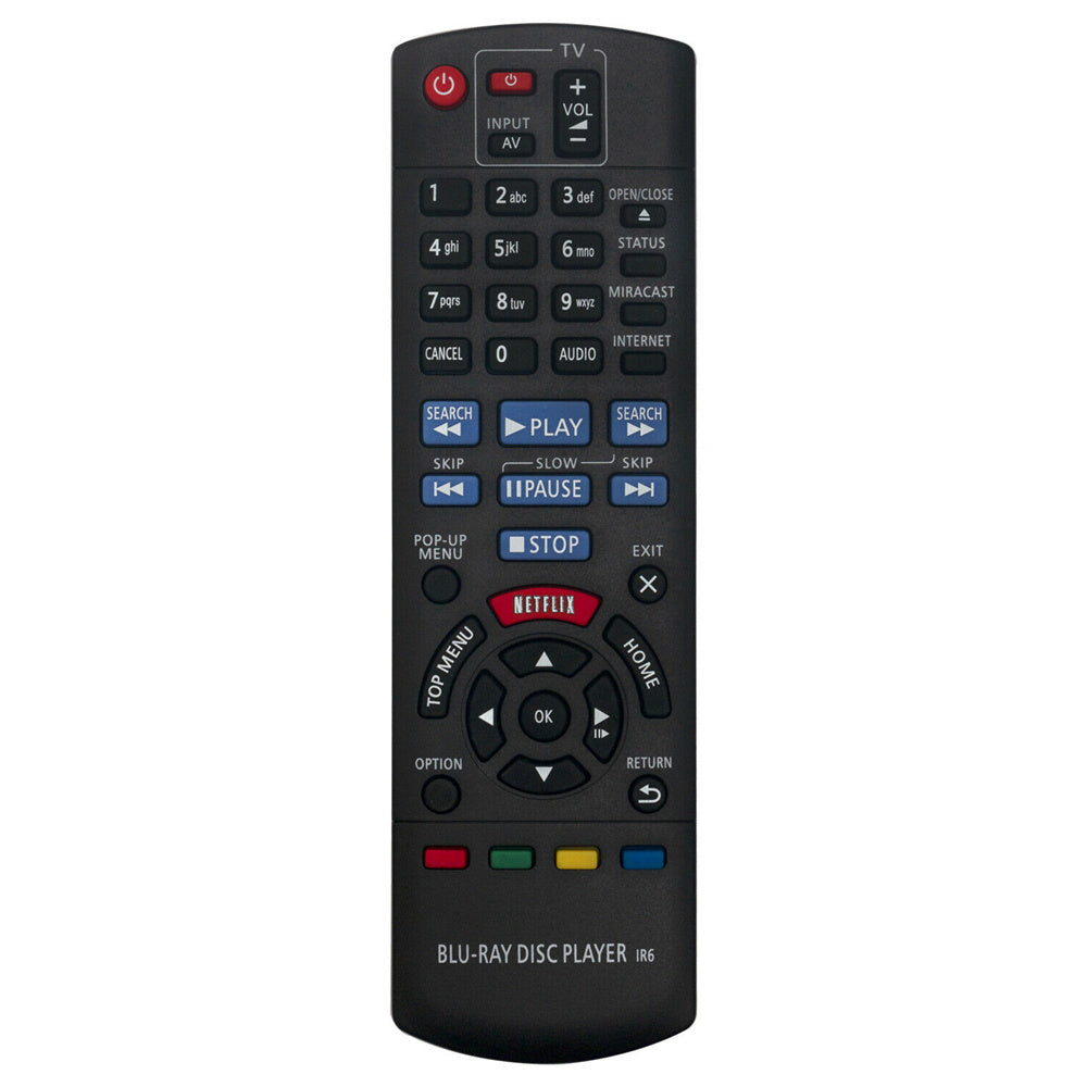 N2QAYB000961 Remote Replacement Control for Panasonic DMP-BDT360EB-K DMP-BDT460EB-S BluRay