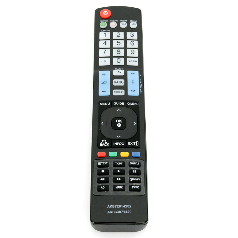 AKB72914202 Remote Replacement Control  AKB33871420 for LG M2762D