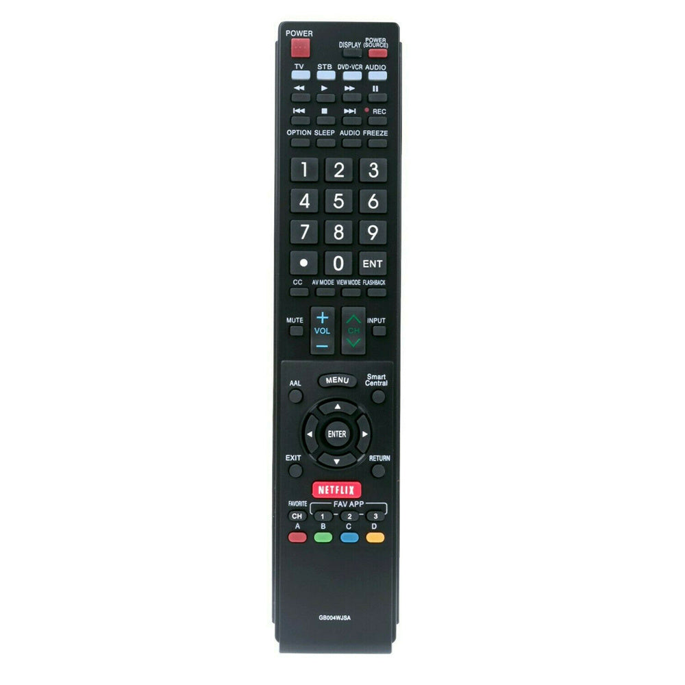GB004WJSA Remote Replacement Control for Sharp LC52LE640U LC60C6400U AQUOS GB005wjsa