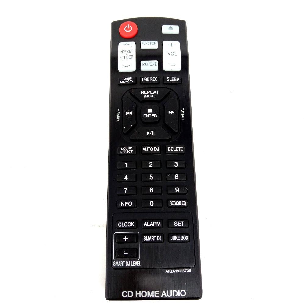 AKB73655736 Remote control Replacement for LG CD Home Audio CM9940