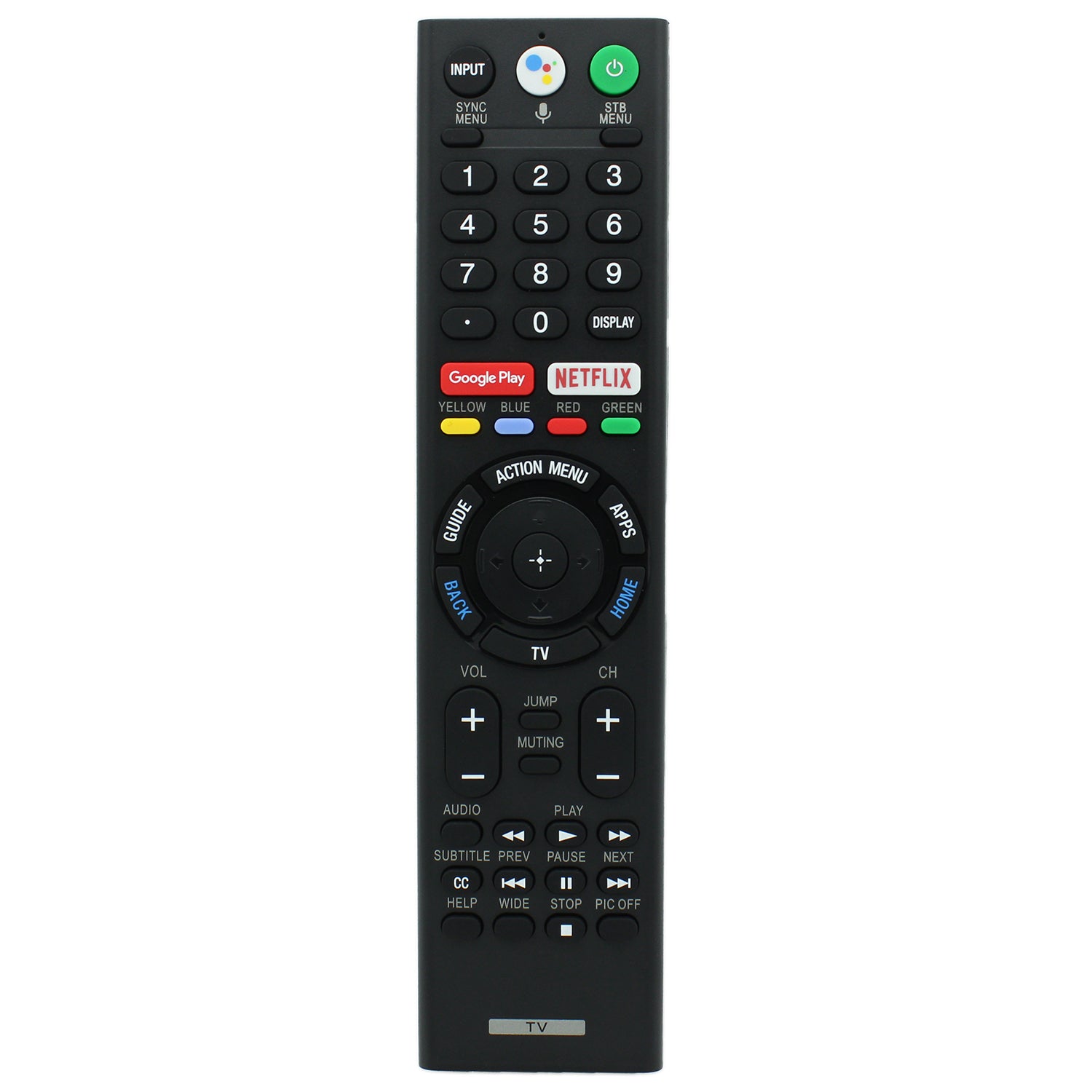 RMF-TX310P Voice Remote Replacement for Sony TV KD-55A8G KD-65A8G KD-75X8000G KD-65X8000G