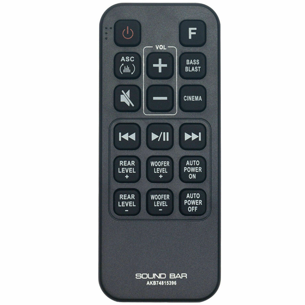 AKB74815396 Remote Replacement for LG RTAKB74815396 DJ4Y-S