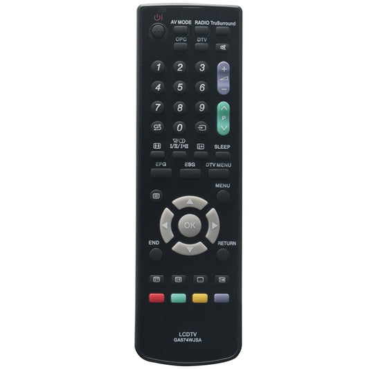 GA574WJSA Remote Replacement for Sharp LC-26AD5E-BK LC-32DH65E LC-42WD1E LC-37D44E