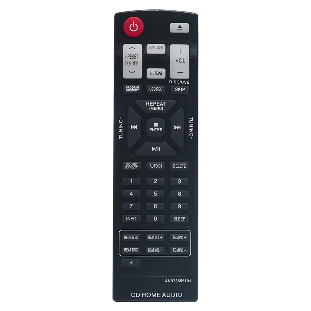 AKB73655701 Remote Replacement for LG Mini Hi-Fi System CM9520