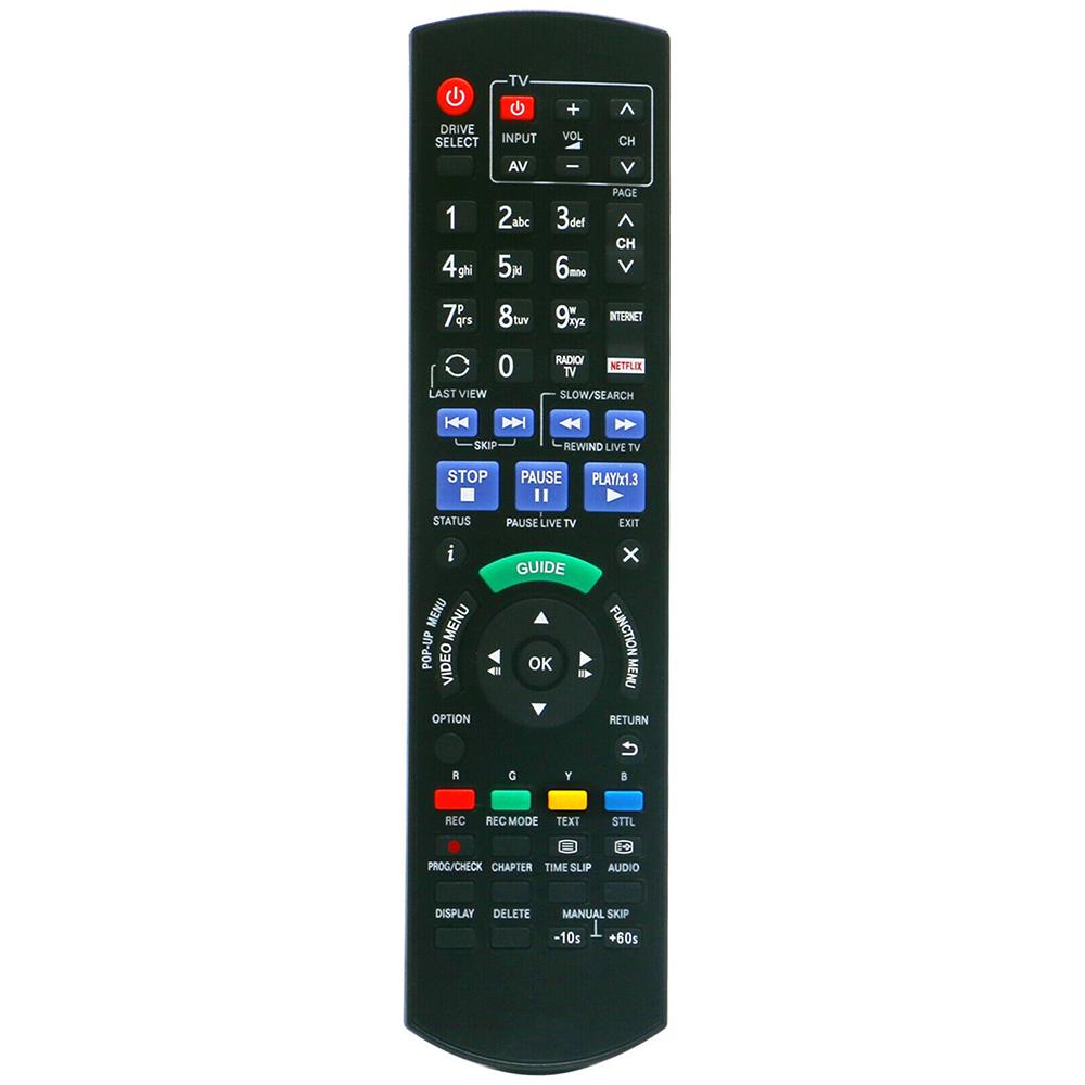 N2QAYB001039 Remote Replacement for Panasonic Blu-Ray Disc Recorder
