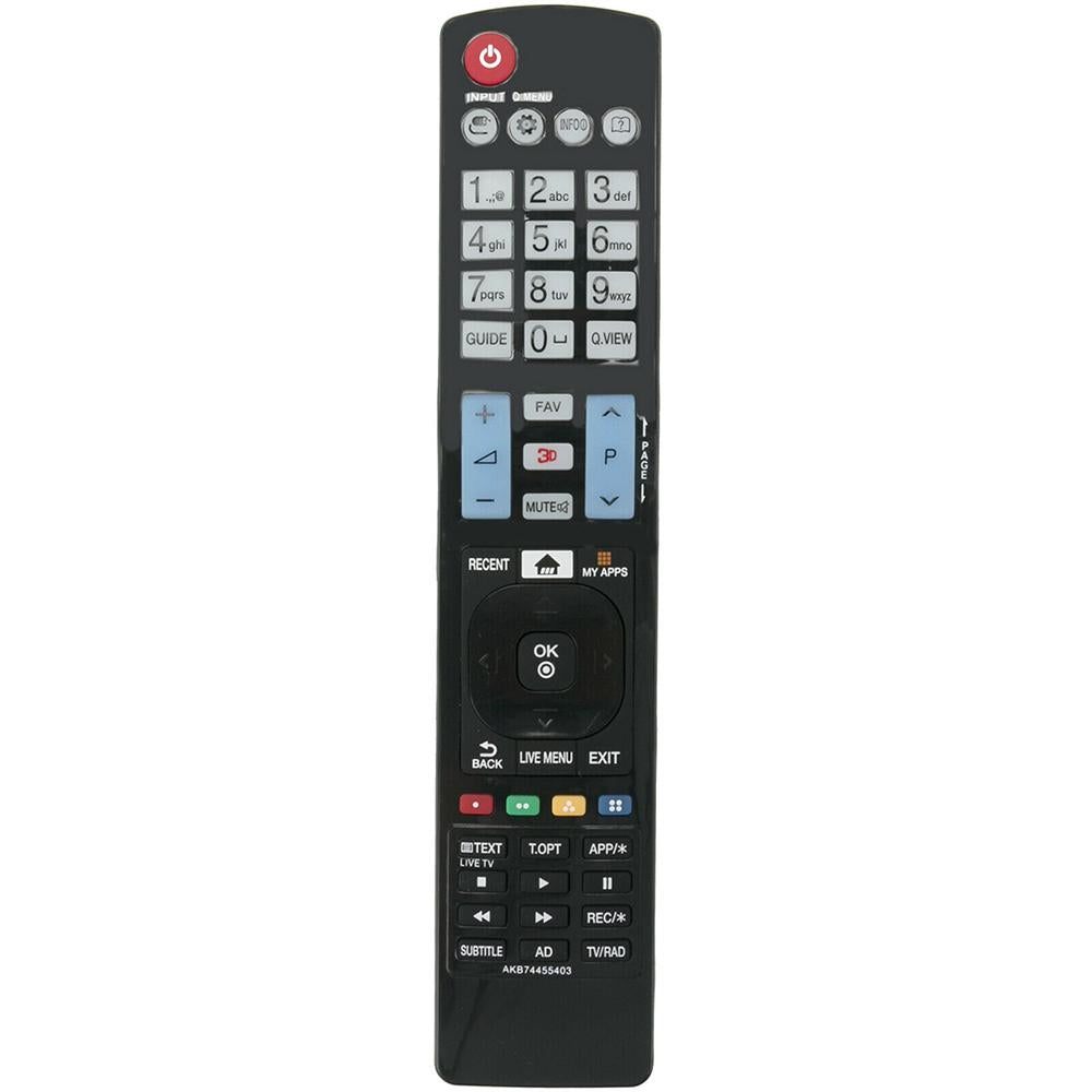 AKB74455403 Remote Replacement for LG Smart 3D TV 42LM670S