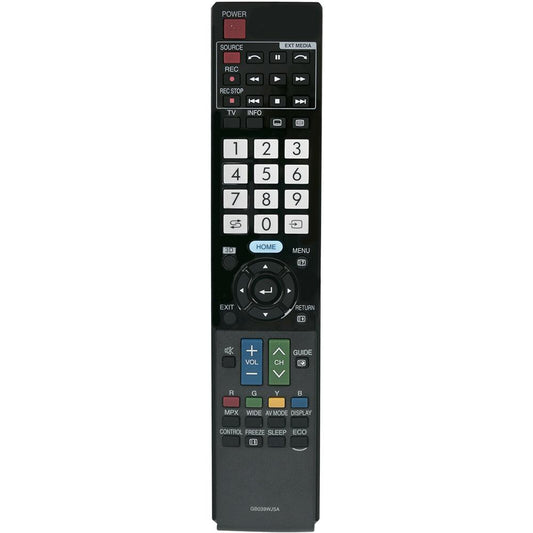GB039WJSA Remote Replacement for Sharp AQUOS TV LC80LE940X LC80LE960X